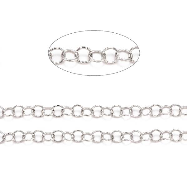 Tarnish Resistant 304 Stainless Steel Rolo Chains