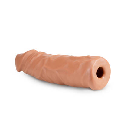 Lock on - 8 Inch Realistic Lock on Dildo - Mocha