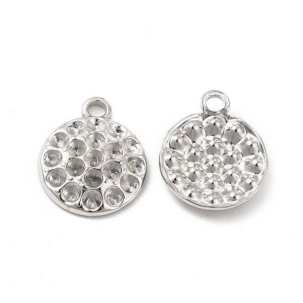 Non-Tarnish 304 Stainless Steel Pendants Rhinestone Settings