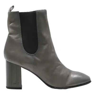 TAMARIS Chelsea Boots Grey Leather Womens UK 5