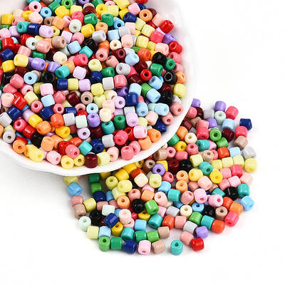 Opaque Colours Glass Seed Beads