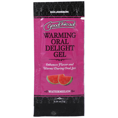 Goodhead - Warming Oral Delight Gel - Watermelon - 0.24 Oz Bulk