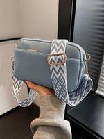 Elegant Plain Color Purse Women, Gifts for Girlfriend, Vintage Red Crossbody Purses Unique Bags, Square Bag with Adjustable S...