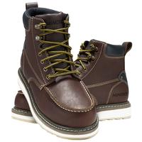 NINGO Men's Soft Toe Work Boots - 6\