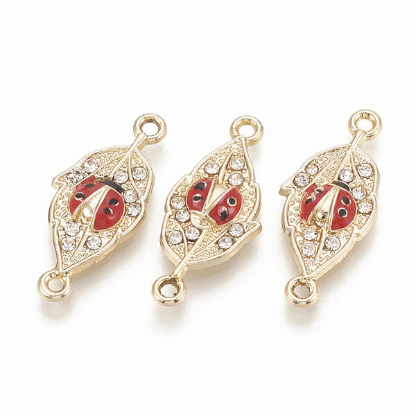 Alloy Rhinestone Links connectors