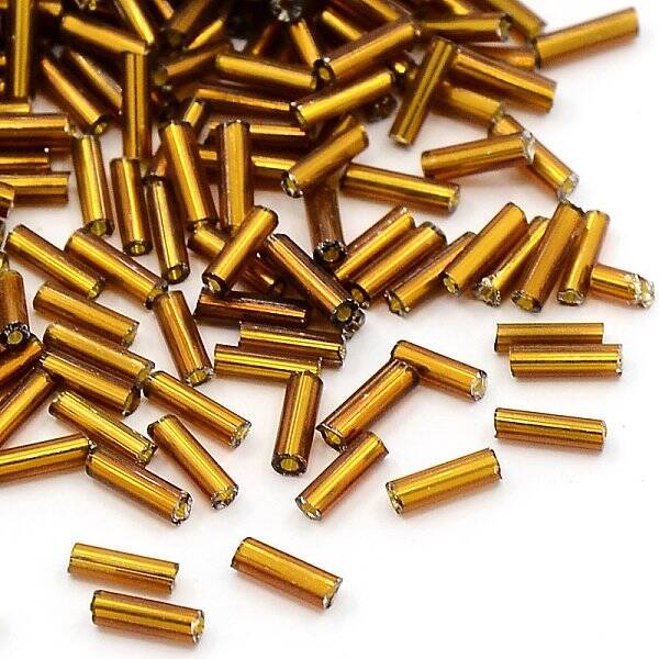 Glass Bugle Beads