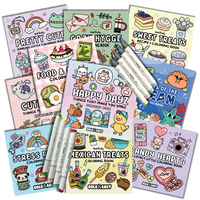 2 Coloring Books + Ohuhu Markers Build Your Own Bundle by Wook Books