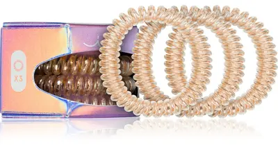 Invisibobble Slim Premium Hair Ties Bronze Me Pretty 3 Piece