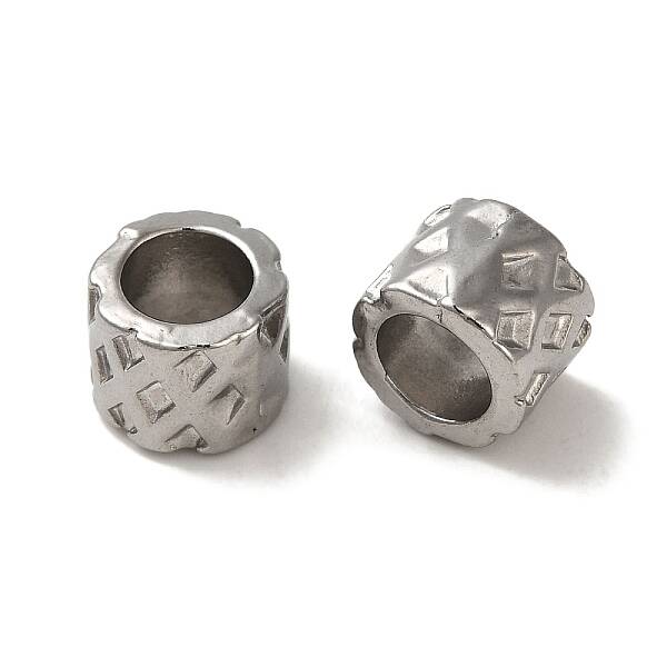 Non-Tarnish 304 Stainless Steel European Beads