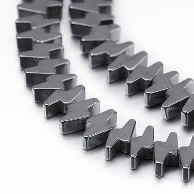 Non-magnetic Synthetic Hematite Beads Strands