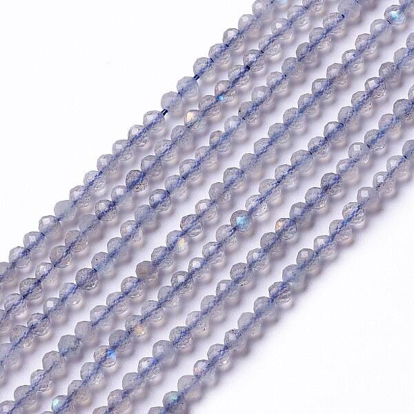 Natural Labradorite Beads Strands