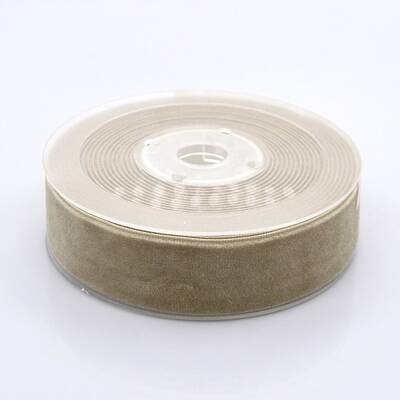 Polyester Velvet Ribbon for Gift Packing and Festival Decoration
