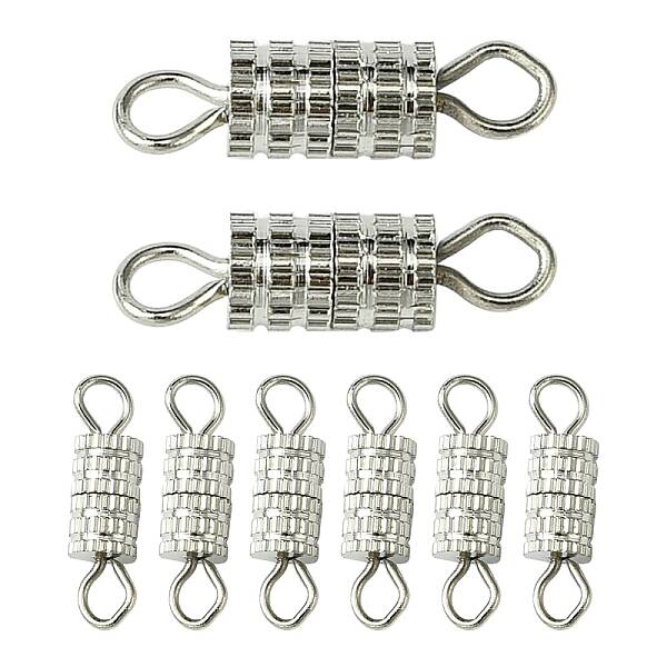 20Pcs Brass Screw Clasps