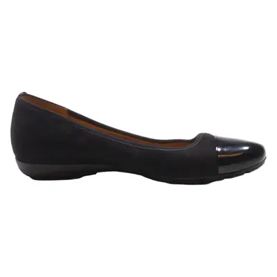 GABOR Ballet Shoes Black Synthetic Womens UK 6