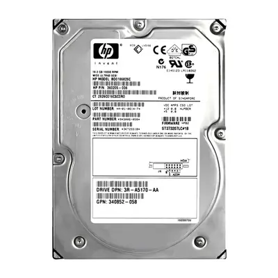 360205R-006 HP 18.2GB Ultra-160 SCSI 10000 3.5-inch Hard Drive