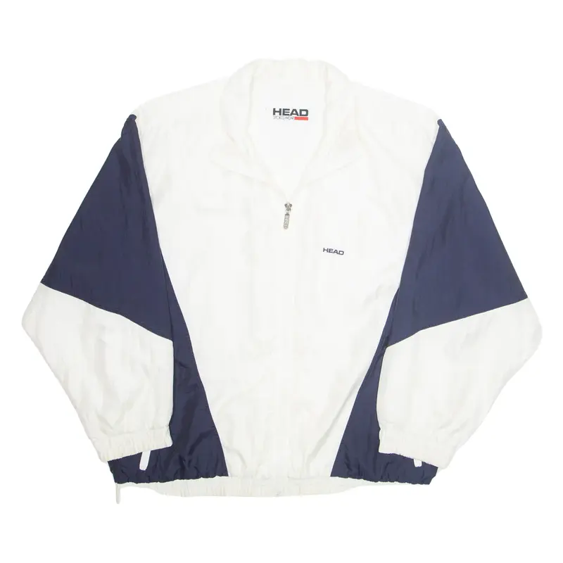 HEAD SPORTSWEAR Mens Track Jacket White L