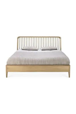 Natural Oak Bed | Ethnicraft Spindle