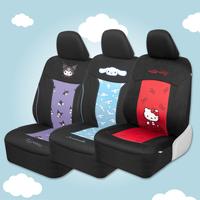 Hello Kitty & Friends Seat Covers for Front Seats (2-Pack), Comfortable Fabric Cute Lasting Protection