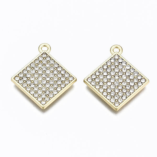 Alloy Crystal Rhinestone Pendants