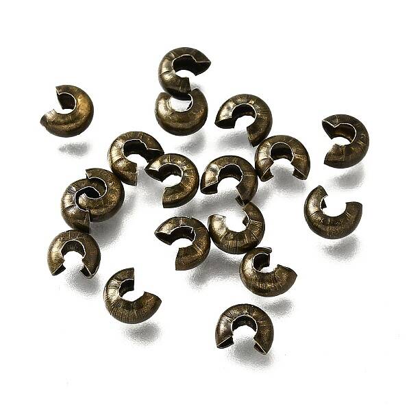 Brass Crimp Beads Covers