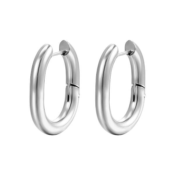 Non-Tarnish 304 Stainless Steel Hoop Earrings