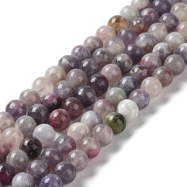 Natural Plum Blossom Tourmaline Beads Strands