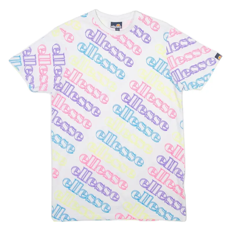 ELLESSE Mens T-Shirt White S