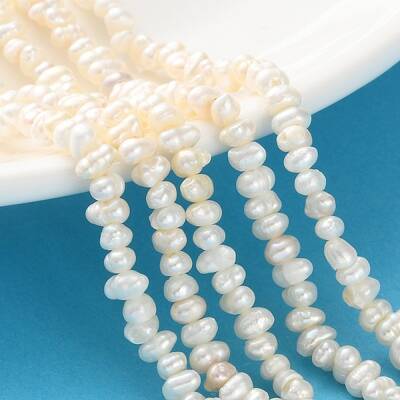 Natural Cultured Freshwater Pearl Beads Strands
