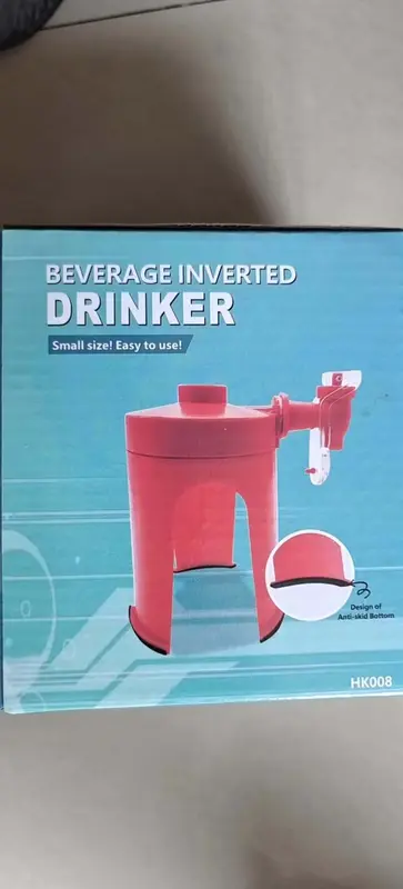 Water Jug Soda Beverage Dispenser Bottle Coke Upside Down Drinking Water Distributeur Gadget Party Home Bar Kitchen Gadget | ...