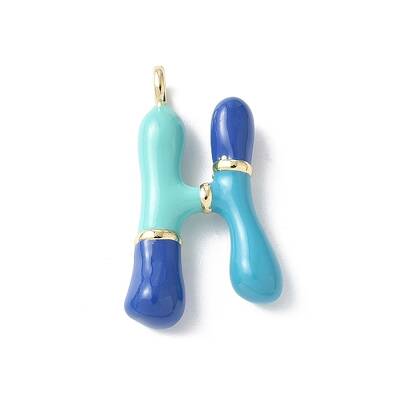 Brass Enamel Pendants