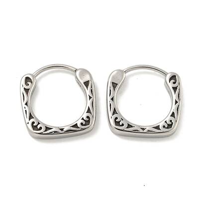 316 Surgical Stainless Steel Hoop Earrings