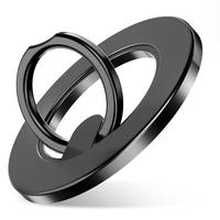 Upgraded Magnetic Phone Ring Holder for Mag-Safe 360°Freely Rotation Magnet Finger Ring Grip Stand Holder Finger Ring Kickst...
