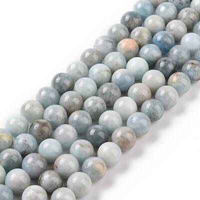 Natural Aquamarine Beads Strands
