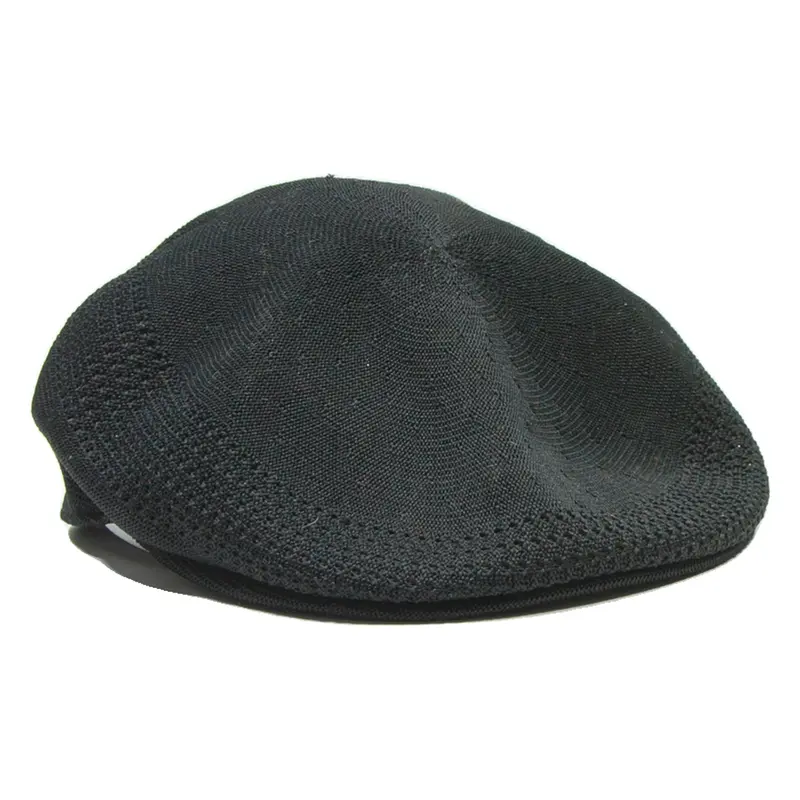 KANGOL Mens Flat Cap Black S