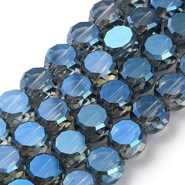 Electroplate Glass Beads Strands