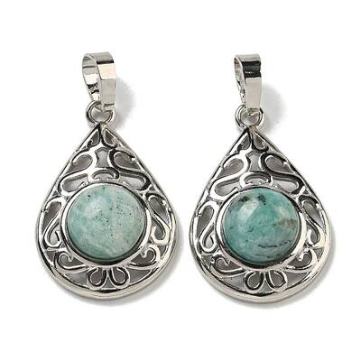 Natural Amazonite Pendants