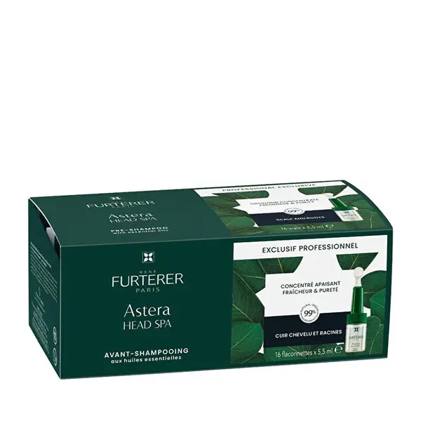 RenIt's furterer Pre-shampoo care to soothe the scalp Astera Head Spa 16 x 5.5 ml