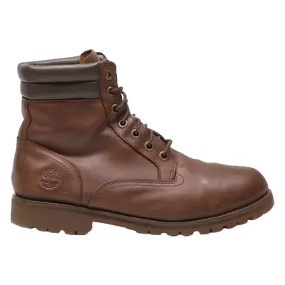 TIMBERLAND Lace-Up Boots Brown Leather Womens UK 6.5