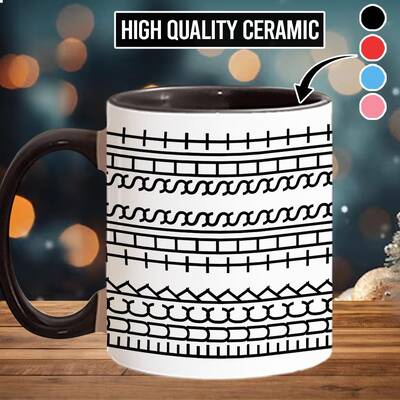 Funny Cuss Hidden Message Coffee Mug Unique Gift for Work Bestie - scs11634 Ceramic Drinkware Halloween Christmas Holida