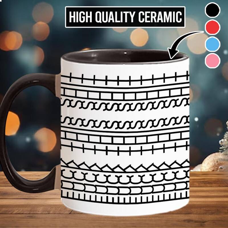 Funny Cuss Hidden Message Coffee Mug Unique Gift for Work Bestie - scs11634 Ceramic Drinkware Halloween Christmas Holida