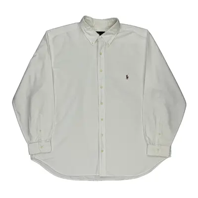 Ralph Lauren Shirt - 2XL White Cotton