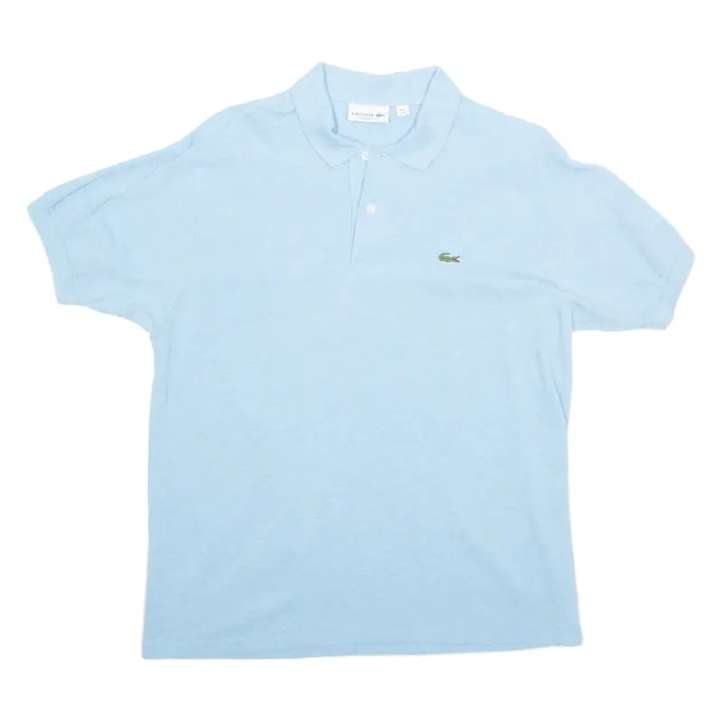 LACOSTE Mens Polo Shirt Blue L