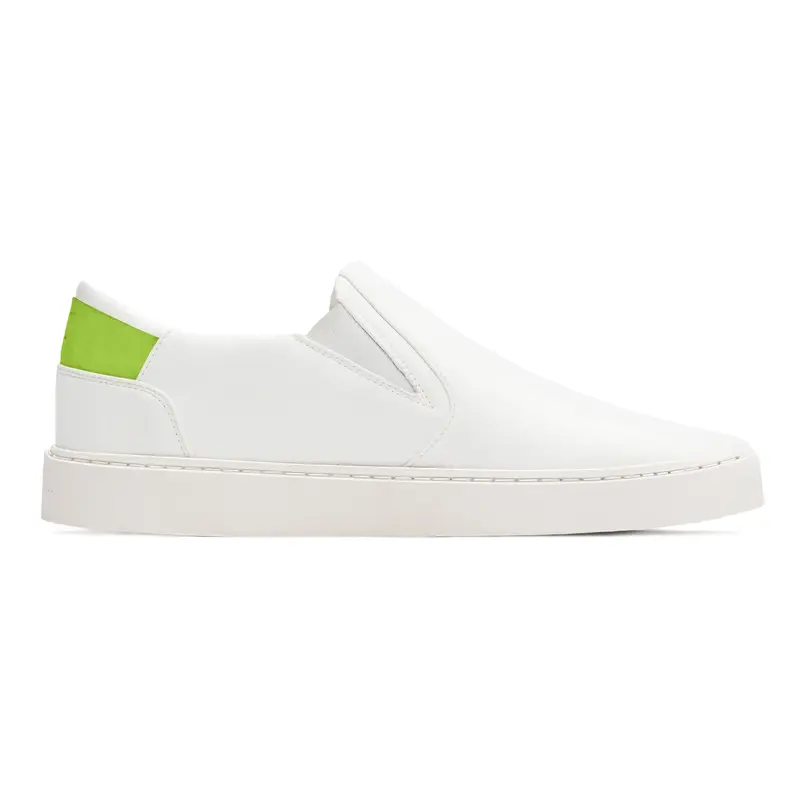 Men's Slip On | White-Acid | Size: 10.5