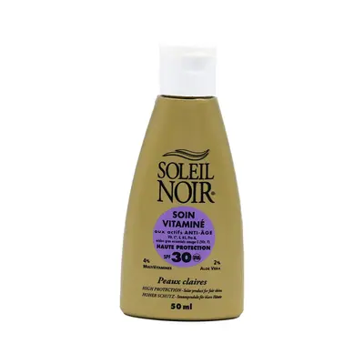 Soleil Noir N°18 High Protection Vitamin Treatment Spf50 50ml