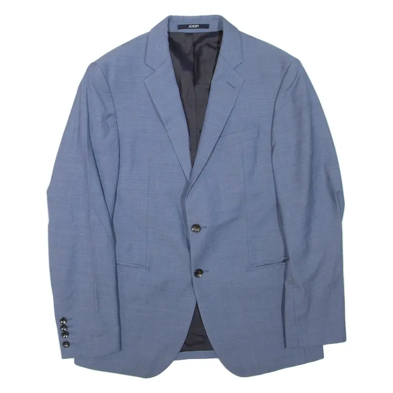JOOP Slim Fit Mens Blazer Jacket Blue Wool XL