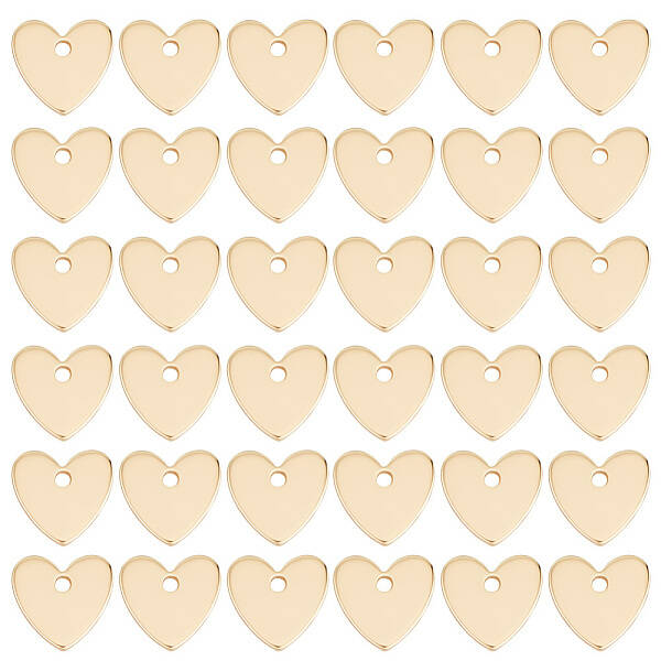 50Pcs Brass Charms