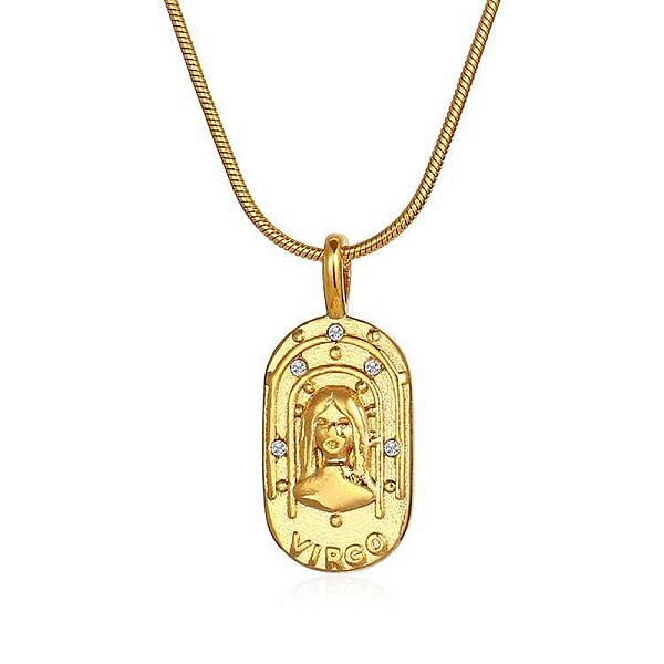 Constellations Cubic Zirconia Pendant Necklace