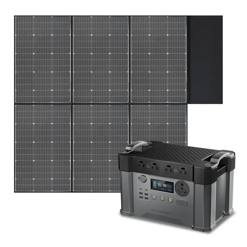 ALLPOWERS S2000 Pro 2400W Solar Generator (PV 600W)