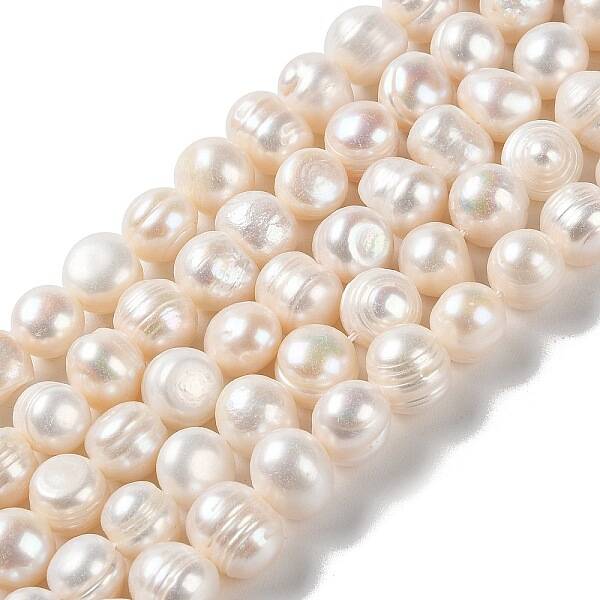 Natural Cultured Freshwater Pearl Beads Strands