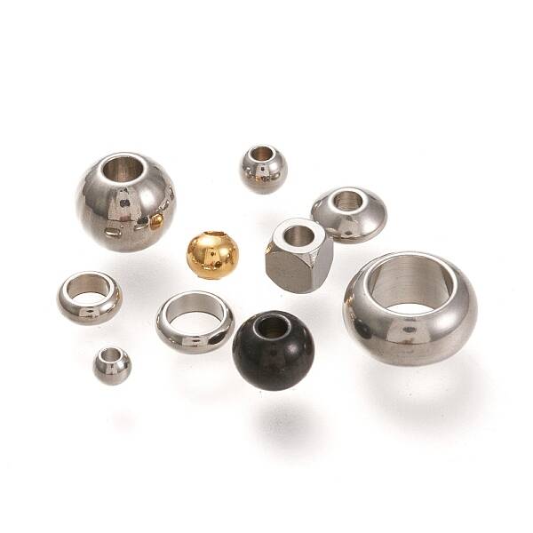 Stainless Steel Spacer Beads
